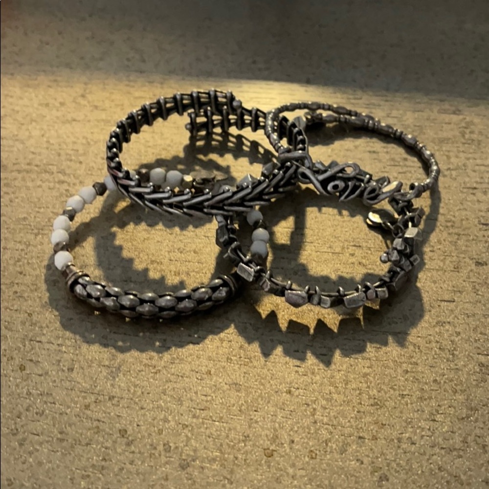 Alex and Ani Bracelets- lot of 4